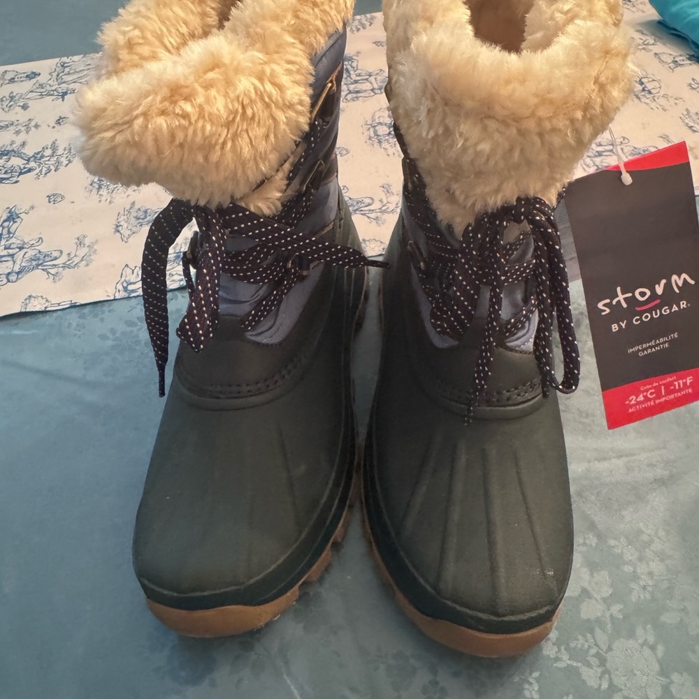 Cougar Storm Winter Boots with Faux Fur